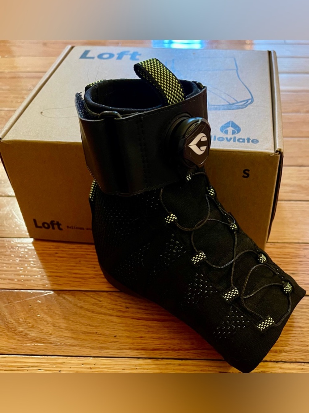 New Loft Alleviate Adult 6.5-8 Small Left Foot Brace Therapy Plantar Fasciitis - Picture 4 of 8